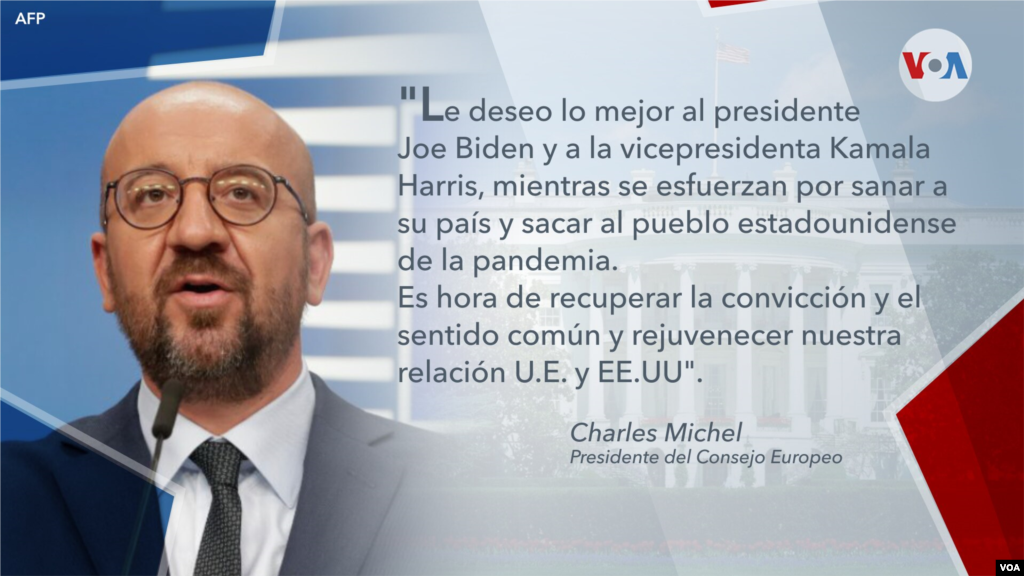 Charles Michel, presidente del Consejo Europeo.