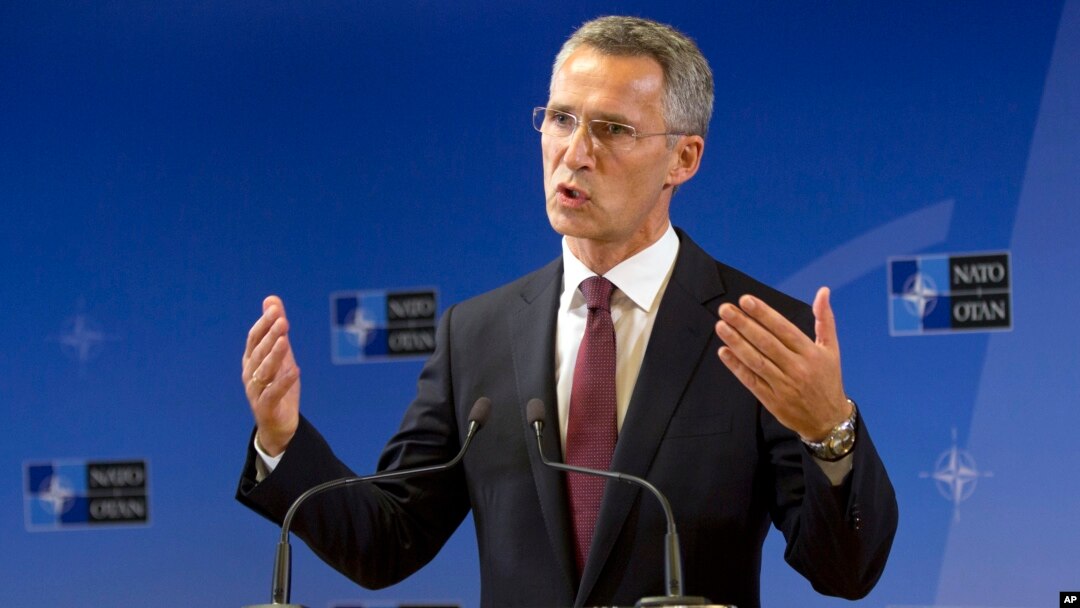 Sekjen NATO Jens Stoltenberg mengatakan NATO waspada terhadap penerbangan militer Rusia (foto: dok).