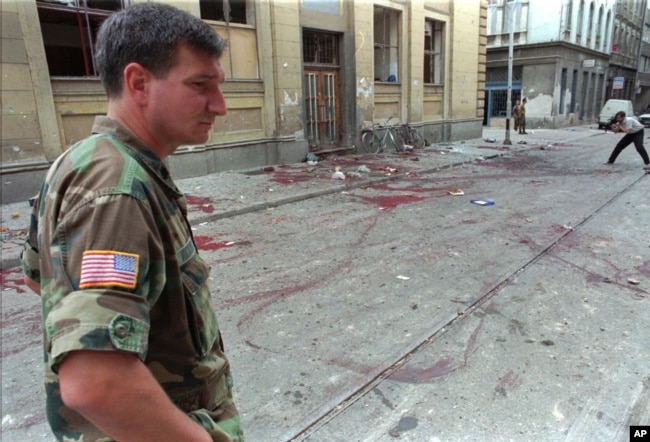 Masakr na pijaci Markale u avgustu 1995.