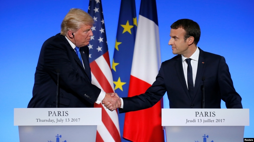 Trump, Macron komentojnë për klimën dhe marrëdhëniet