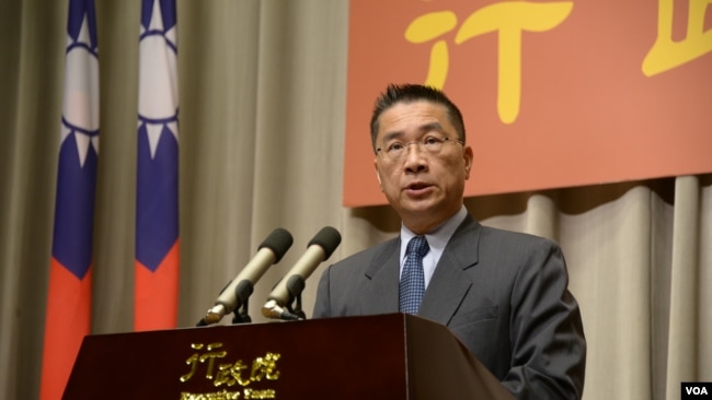 台湾内政部长徐国勇 (资料照片)