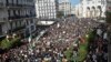 Très forte mobilisation lors du premier anniversaire des manifestations populaires dans la capitale algérienne, le 21 février 2020. (RYAD KRAMDI / AFP)