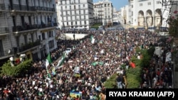 Près de 300 personnes sont actuellement emprisonnées en Algérie en lien avec le Hirak. (AFP)