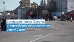 Comienzan los 6 días de honras fúnebres a Jimmy Carter