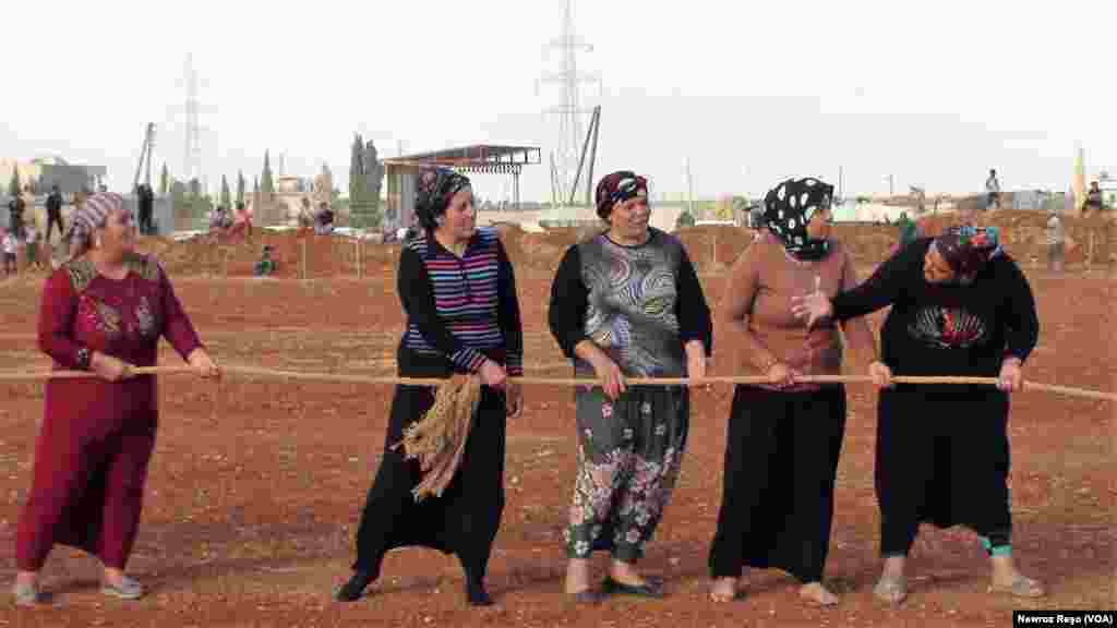 Roja Sporê li Kampa Penaberên Efrînê 