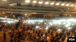 Protesta en Hong Kong