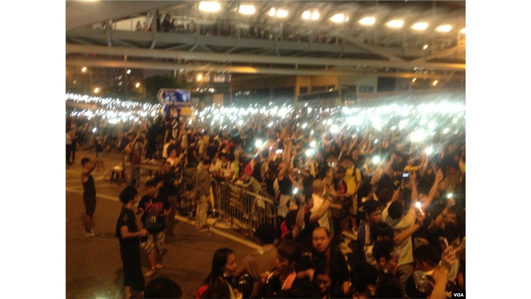 Protesta en Hong Kong