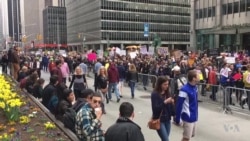 Marchers in NYC to Trump: Release Your Tax Returns