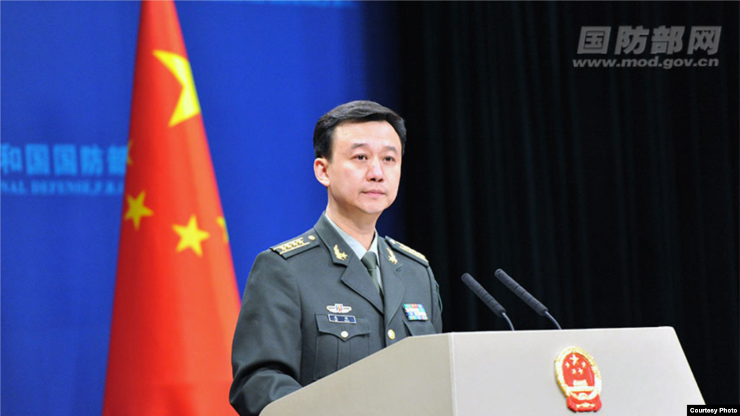 Juru Bicara Kementerian Pertahanan China, Kolonel Wu Qian (Foto: dok).
