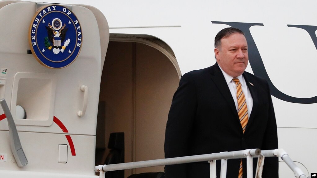 El secretario de Estado de EE.UU., Mike Pompeo, llegÃ³ a Kuala Lumpur, Malasia, el jueves, 2 de agosto de 2018.