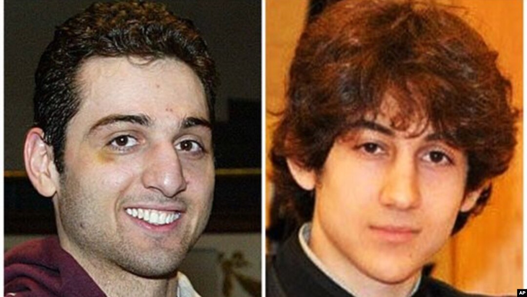 Boston portlashlarida ayblanayotgan aka-uka Tamerlan va Johar Tsarnayevlar