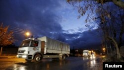 Гуманітарна допомога для мешканців сирійського міста Мадая