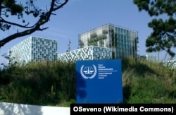 FILE - The International Criminal Court, The Hague.