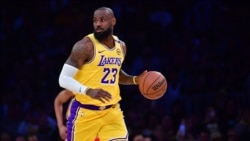 Los Angeles Lakers forward LeBron James controls the ball against the New Orleans Pelicans on March 4, 2025. Mandatory (Gary A. Vasquez-Imagn Images)