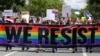 Hundreds of Thousands Across US March for Gay Pride 