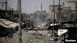 A view of a part of western Mosul, Iraq. May 29, 2017. 