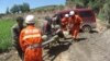 中国甘肃地震75人死亡，山体滑坡阻碍救援工作