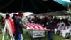 L'enterrement en Floride d'un des soldats américains tués à Tongo Tongo, au Niger, le 21 octobre 2017.
