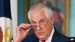 Sekretè Deta ameriken an, Rex Tillerson.