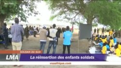 Réinsertion des enfants soldats au Soudan du Sud
