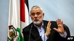 Ismaïl Haniyeh, mkuu wa vuguvugu la Palestinian Islamist la Hamas