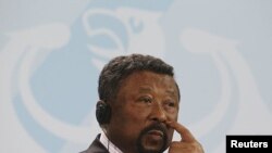 Mwenyekiti wa sasa wa tume ya Umoja wa Afrika Jean Ping