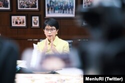 Menlu RI Retno Marsudi. (Twitter/@MenluRI)