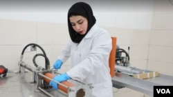 Shaida Sayad, a university graduate from Sirwan district in Halabja province, has harnessed her scientific skills and practical experience to create over 20 types of products. 