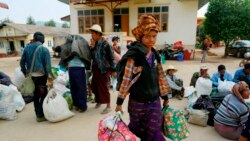 မိုးကုတ်အနီး တိုက်ပွဲအရှိန်ကြောင့် ဒေသခံ ရာနဲ့ချီထွက်ပြေး
