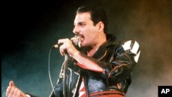 Archivo - Freddie Mercury. 1985.
