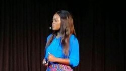 Chigwenya giving a Tedtalk in Johannesburg