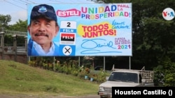 De obtener una nueva reelección, Daniel Ortega cumpliría 20 años consecutivos en el poder en Nicaragua. Foto Houston Castillo, VOA.