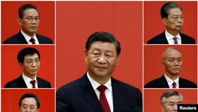 习近平再连任中共总书记新一届常委充斥着习的拥护者