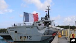 Французский фрегат «Курбе»