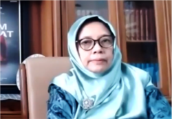 Ketua Pimpinan Pusat Aisyiyah Noordjannah Djohantini. (Foto: Screengrab)