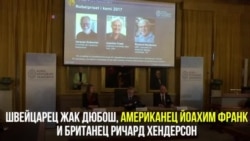 Нобелевскую приемию по химии присудили за разработку метода исследования структуры биологических молекул