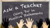 Using ‘Do’ in Positive Statements