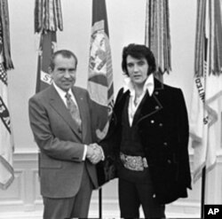 This photo, of Elvis meeting with President Nixon, is the most requested photo in the Library of Congress archives.