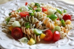 A new study claims pasta is not fattening if eaten in moderation and along with other staples of a Mediterranean diet.