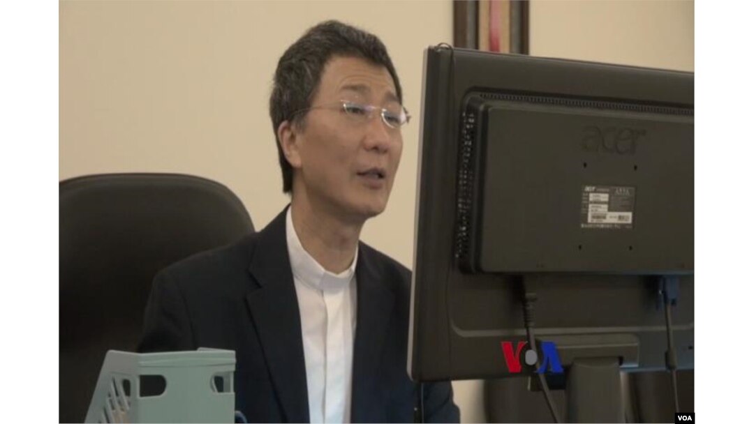 台灣天主教會地區主教團秘書長陳科神父(視頻截圖)