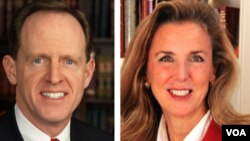 Pennsylvania Senate race: Republican Pat Toomey vs Democrat Katie McGinty