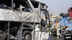 Bağdadda bomba hücumları zamanı 14 adam həlak olub