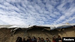 Afghan Refugees Face Cold Weather Conditions