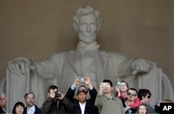 The Lincoln Memorial in Washington, DC