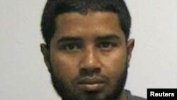 FILE - Akayed Ullah, a Bangladeshi immigrant who set off a crude pipe bomb at a New York commuter hub during morning rush hour Monday is seen in a handout photo received Dec. 11, 2017, from the New York City Taxi and Limousine Commission.
