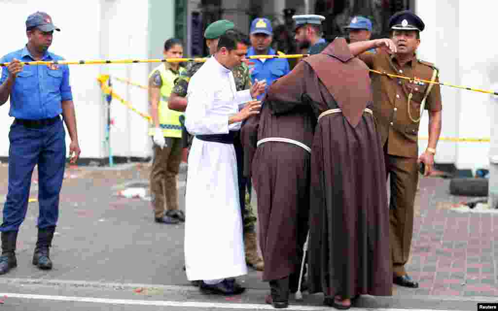 په کولمبو کې د سنت انتوني کلیسا چې برید پرې شوی