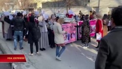 Phụ nữ Afghanistan biểu tình ở Kabul đòi quyền bình đẳng