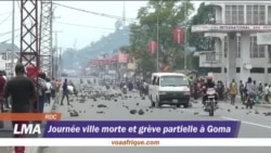 Journée ville morte et grève partielle à Goma