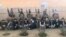 Libération de 17 prisonniers afghans à Kunduz en Afghanistan le 10 février 2020.