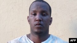 An image obtained by AFP on April 21, 2016 in Bamako shows Fawaz Ould Ahmedia from Mauritania, suspected of planning and carrying out a string of deadly attacks on sites popular with foreigners in Mali in 2015, after his arrest on the same day in a south-